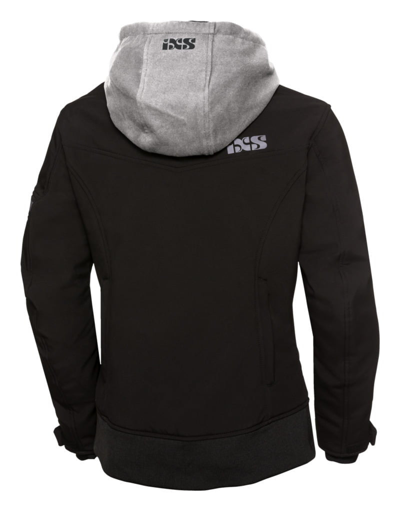 IXS Lady Softshell MC Jacke so Moto schwarz