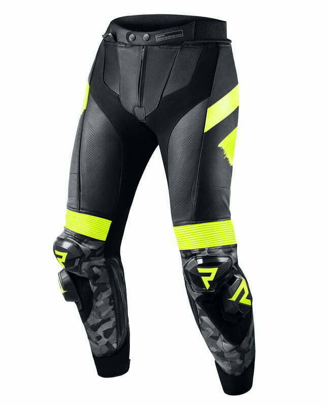 Rebelhorn MC-Lederhose Rebell Schwarz /Grippe