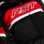 RST Textil Mc-Jacke Pilot Schwarz /Rot 