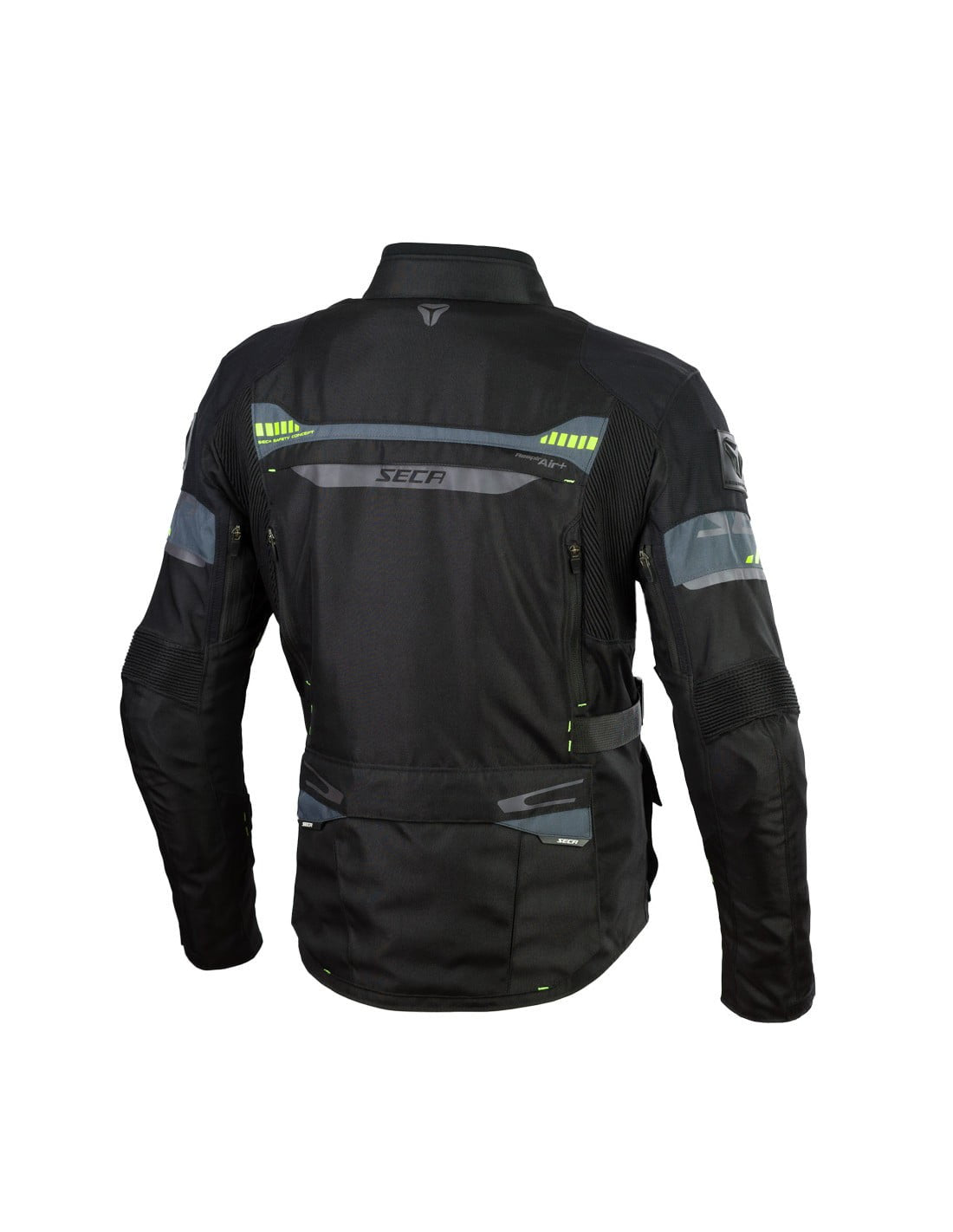 Seca Dam Textil Mc-Jacke Arrakis II Schwarz 