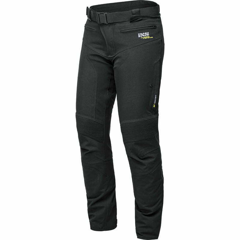 iXS Damen Laminierte Textil Motorrad-Hosen ST Plus Schwarz 