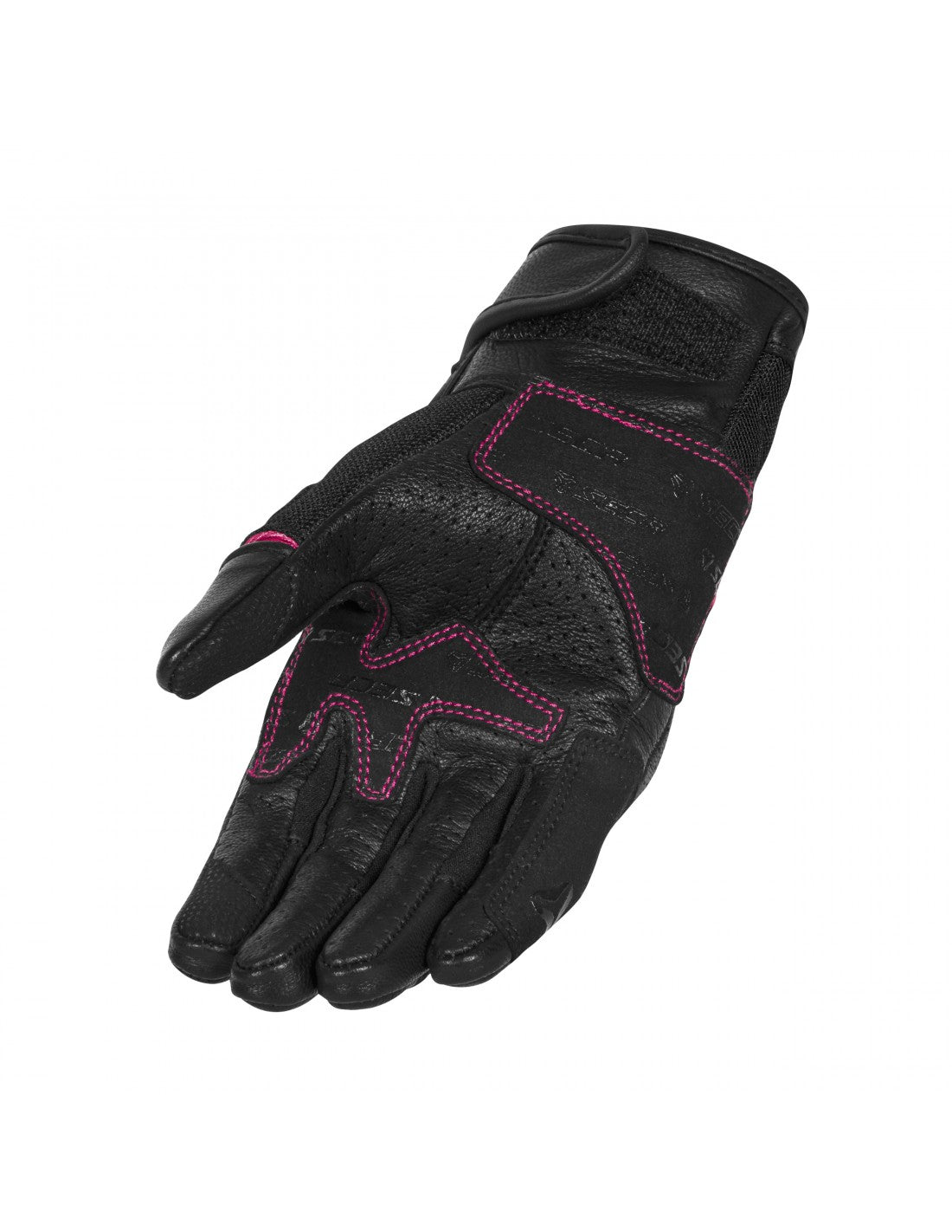 Seca Dam MC Handschuhe Achse Mesh II Schwarz /Pink