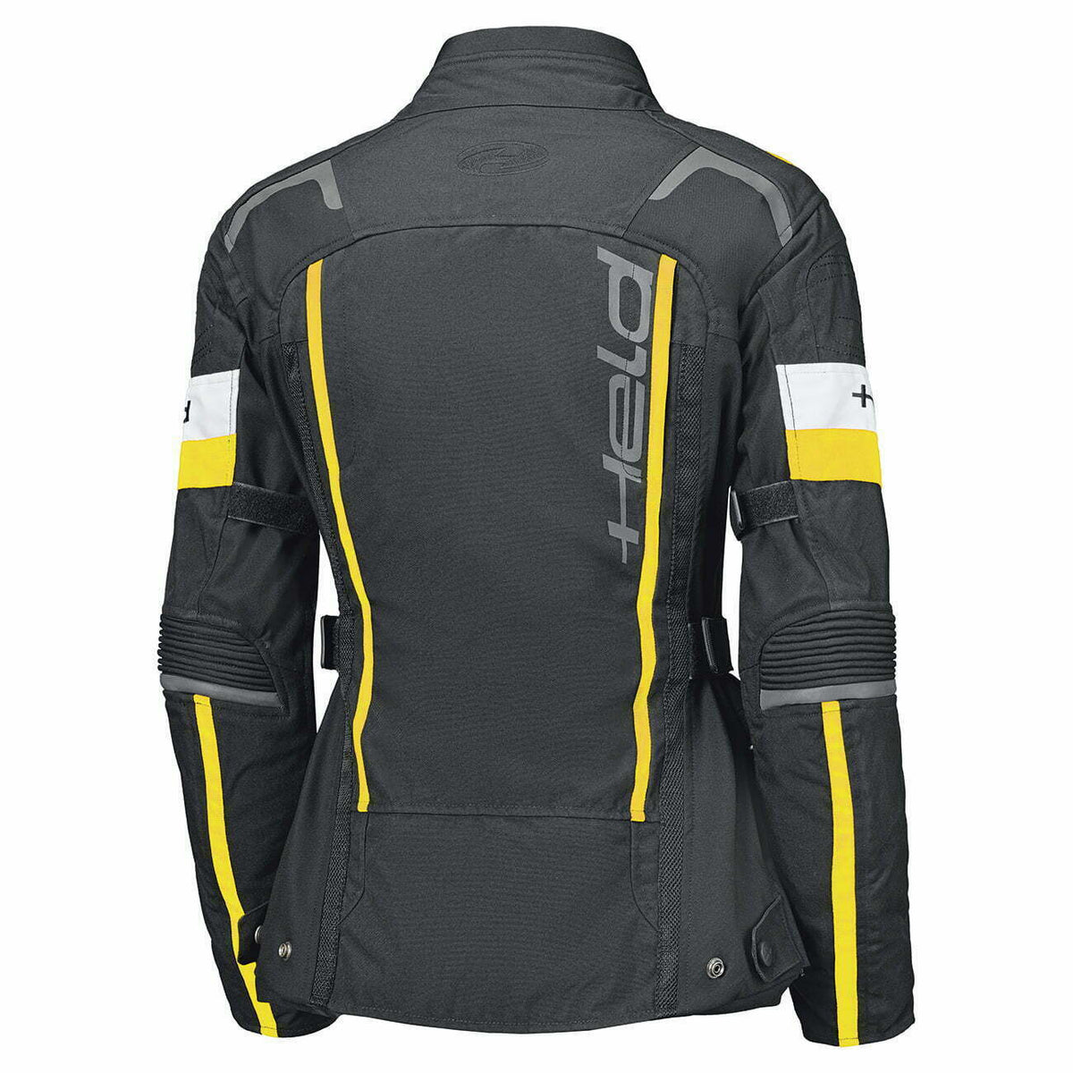 Held Dam Textiljacke 4-Touring II Schwarz /Flu 