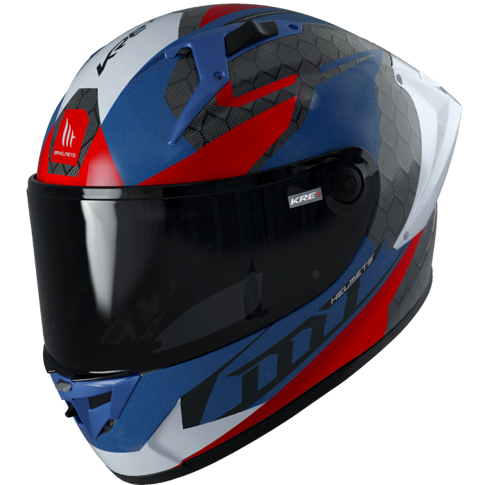 MT Helmets Integral MC Helmet Kre+ Carbon Projectile D7