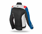 Seventy Dam Textile MC jacket SD JR50 Black /Red /Blue