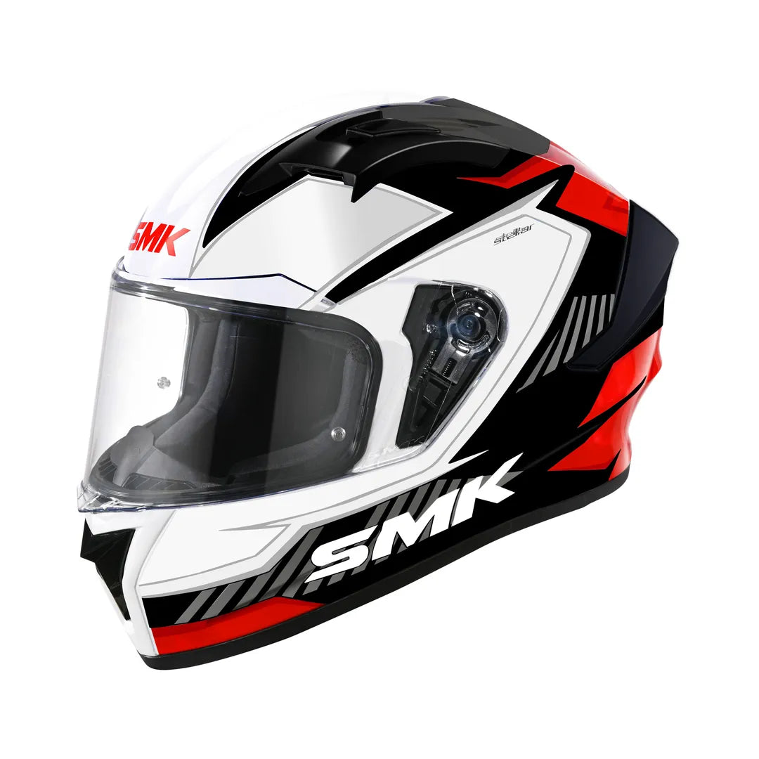 SMK Integral MC Helm Stern Adox White /Rot