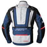 Rst textile mc-jacket adventure-x gray /red /blue