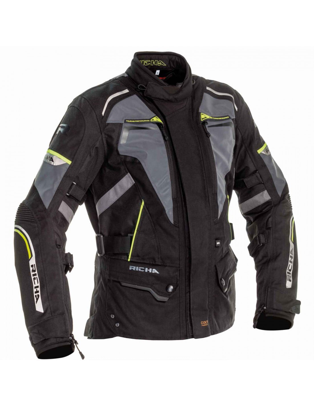 Richa Dam Textil Mc-Jacke Infinity 2 Flare Flu 