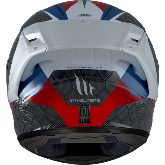 MT Helmets Integral MC Helmet Kre+ Carbon Projectile D7