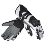 Rebelhorn MC-Sport-Handschuhe Kämpfer Schwarz /Weiß