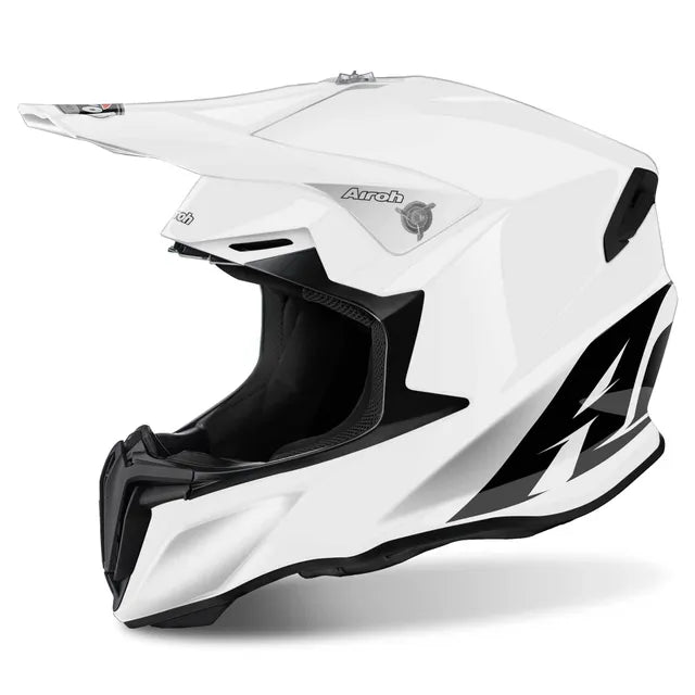 Airoh Cross MC Helm Twist White Gloss